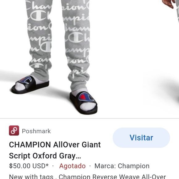 Champion hoodie and sweatpants set - Picture 7 of 8